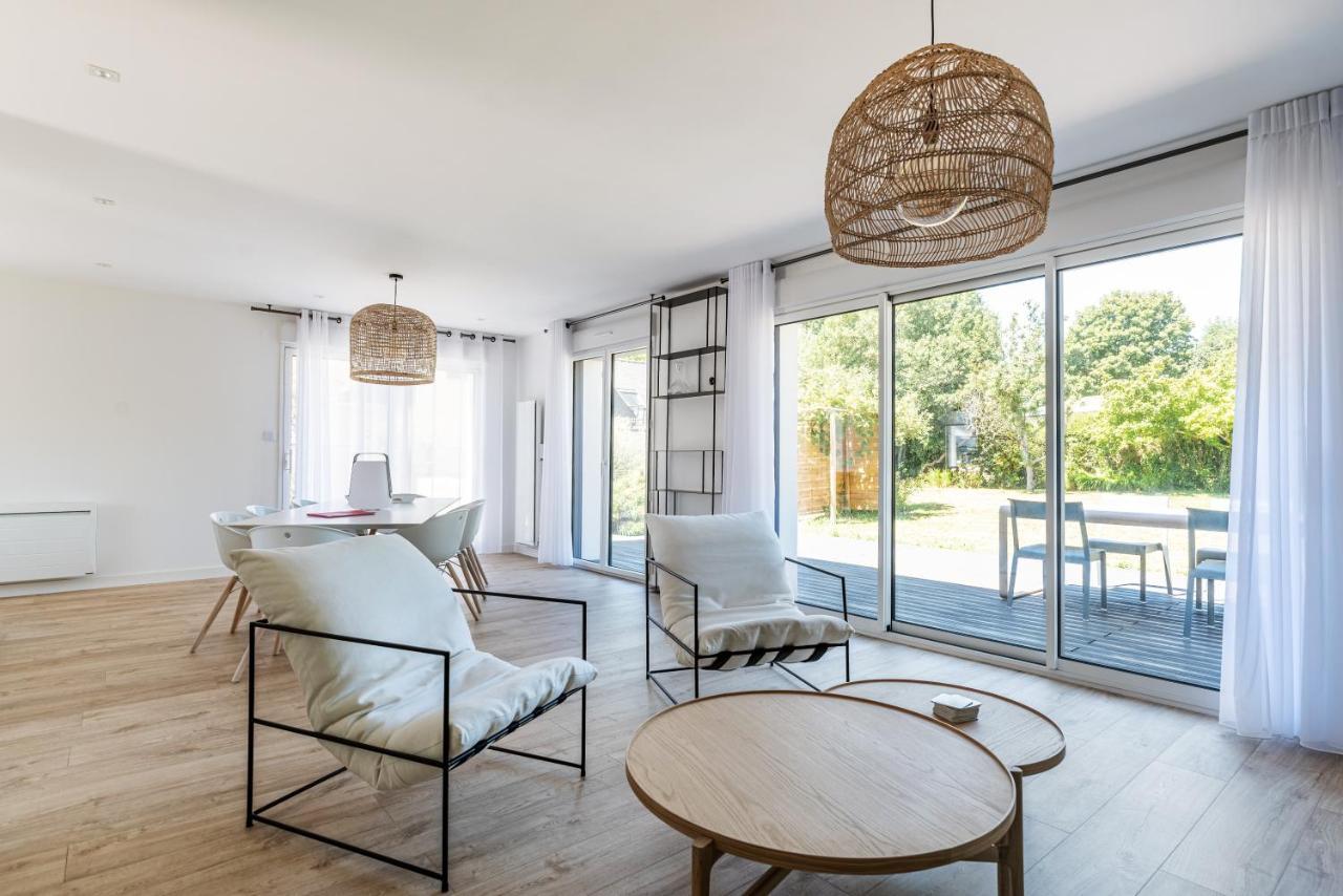 Les Peupliers - maison de vacances avec jardin Bénodet Extérieur photo